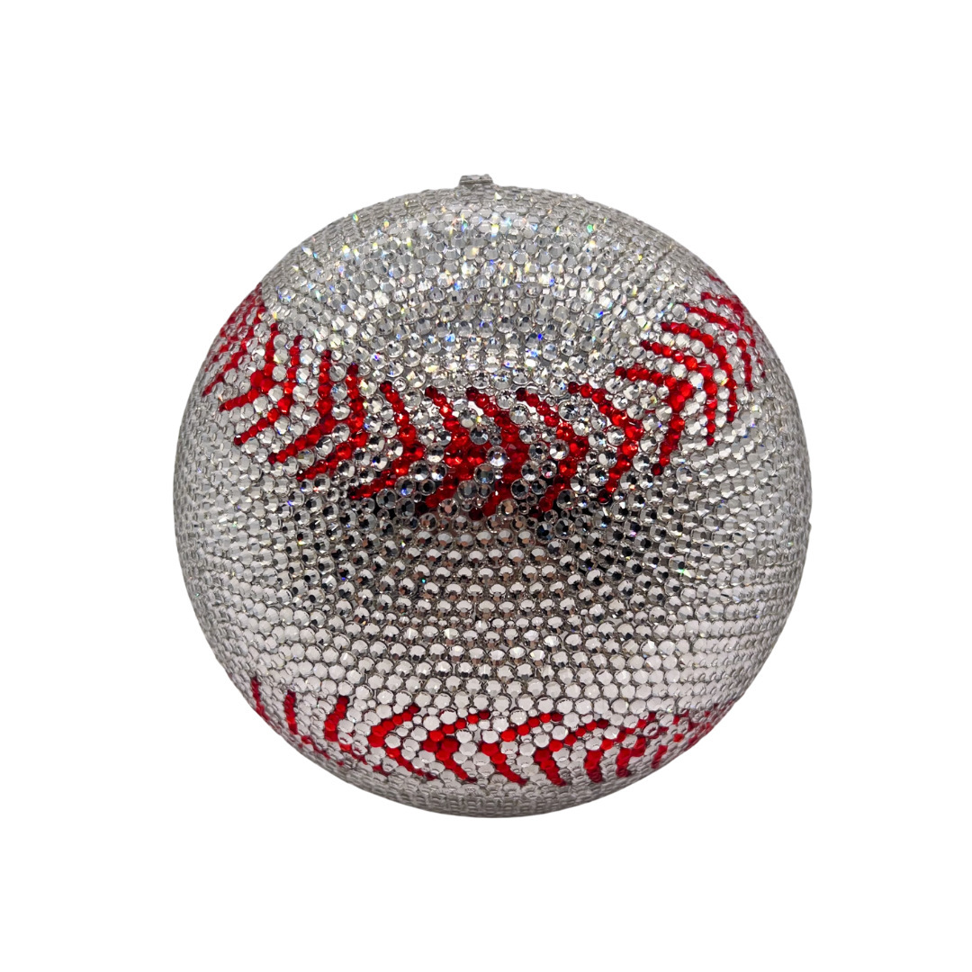 Rhinestone Clutch bag nuevo bolso de diamantes de béisbol bolso de banquete europeo bolso de diamantes para mujeres
