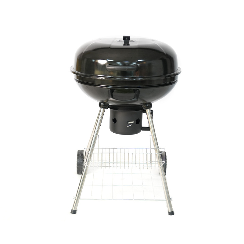 Al por mayor transfronterizo de cuatro patas estufas de baloncesto multifuncional estufas de barbacoa portátiles estadounidenses horno de carbón al aire libre horno de barbacoa manzana