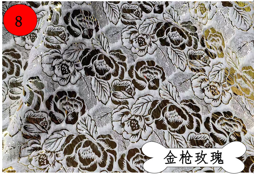 2022流行の毛の布の小さいウサギの毛のスパンコールのおもちゃの刺繍のウサギのじゅうたんのウサギの毛の生地のプリントの瀬のウサギの毛は熱いです。