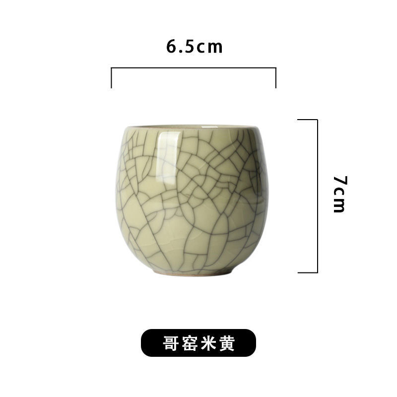 Taza de agua del horno Ru Taza de té Taza de té Taza