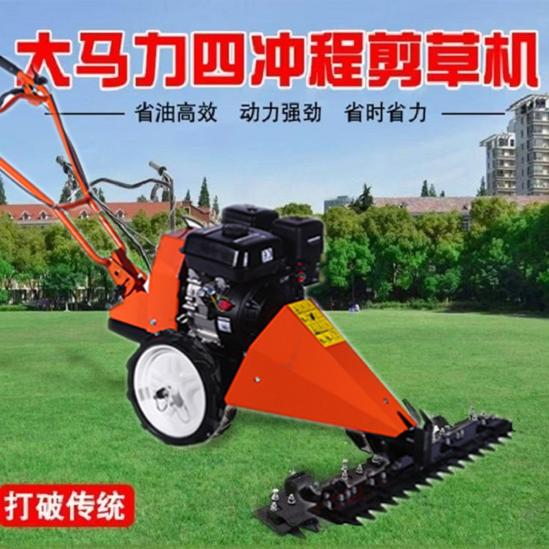 割草机厂家现货汽油款 农场果园手推剪草机 草坪修剪机割草除草机