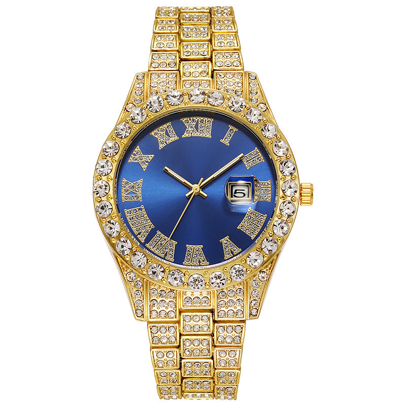Golden belt blue