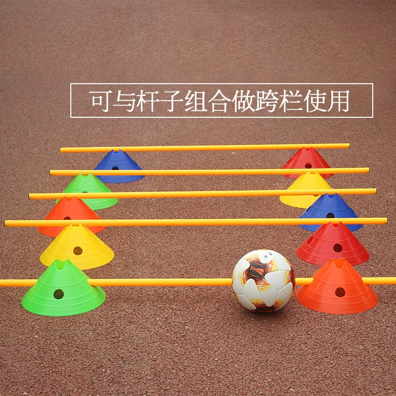 Футбольное тренировочное оборудование Цветочный рот Большой знак Пластина Знак Пластина Футбольный тренировочный конус Маркер препятствий Дорожный знак