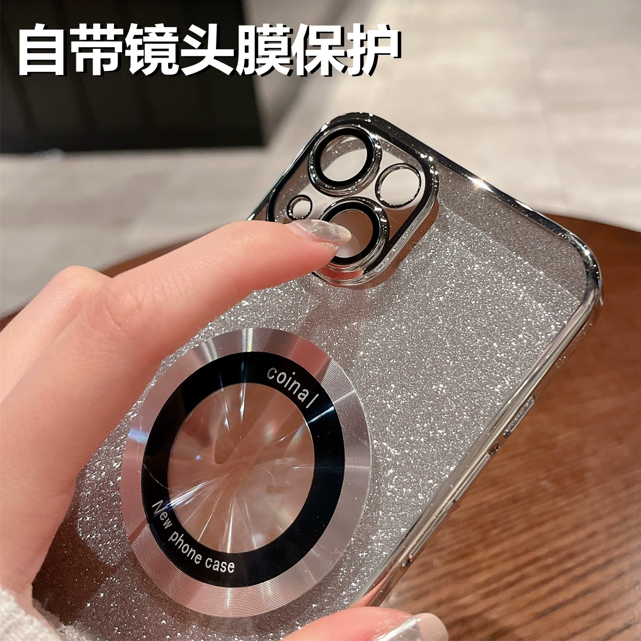 Чехол для телефона Apple совместимый, лупа, iPhone 15, защитный чехол, iphone, 16promax