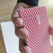 先知王提前知道底照反光手法魔术道具牌卡子