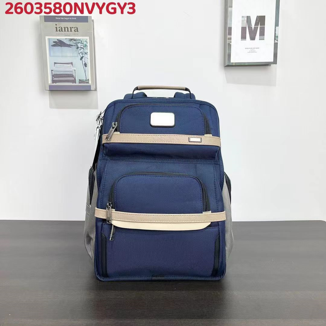 Ballistic Nylon Men's Large Capacity Backpack For Business Commuting And Travel, Laptop Backpack 2603580_voghion.com