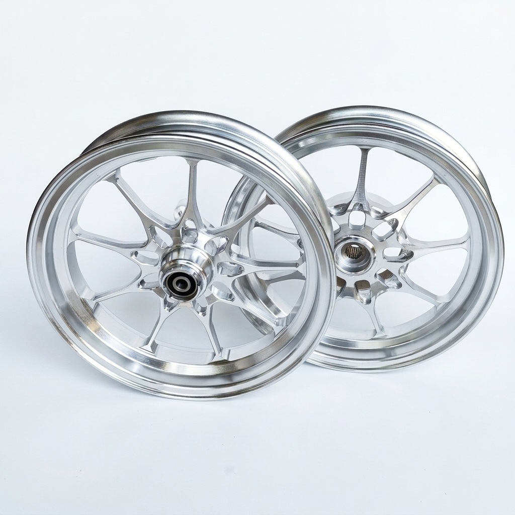 Cross-Border 10inch Cnc Wheel Hub Suitable for Honda Dio 18/28 Series Zx34/35/38/56 Series Z 0.2kg Wheel Rims