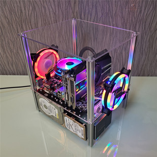 �_��ʽ�C��͸������������֧��̨ʽ��X�C��diy����ITX MATX�C��