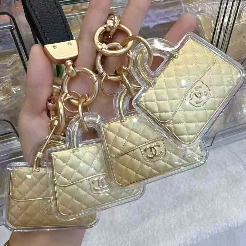 Gold Lv Bag Keychain Pendant Event Gift for Girlfriend or Best Friend, Factory Supply, Trending Item for Live Streaming