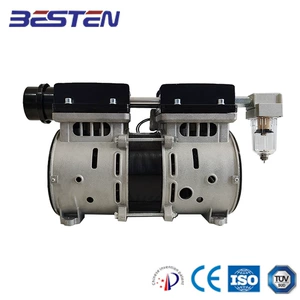 Silent Air Compressor Large Exhaust Volume Diesel Air Compressor Bst Professional Durable Oil-Free Vacuum Pump Series 2