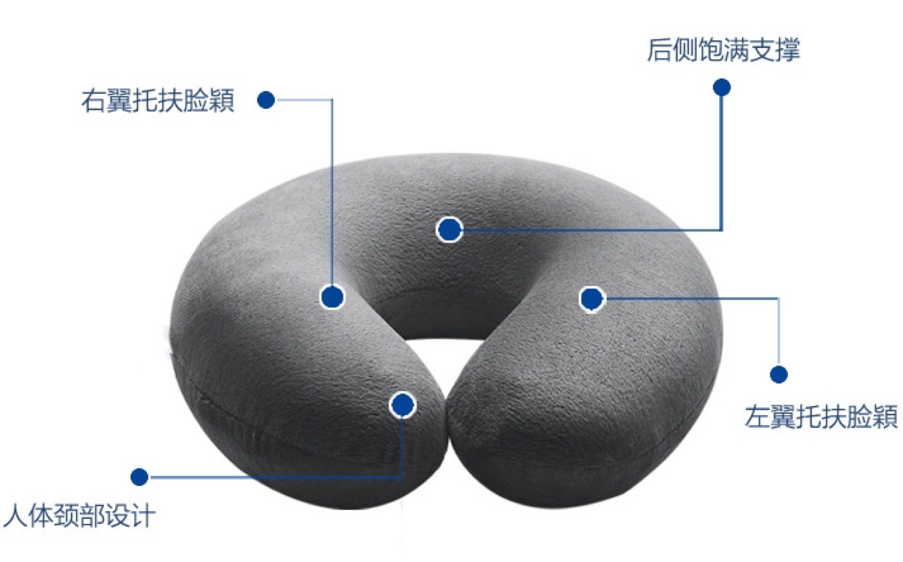 厂家供应PU发泡记忆海绵颈椎枕竹炭太空记忆棉单人护颈枕头批发