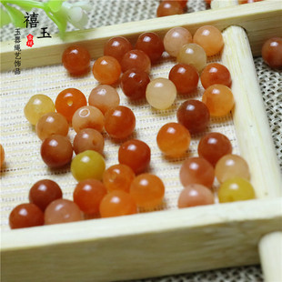 ��Ȼ6mm�tɫ��z������������ʯ��������Ʒdiy ɢ�� ���������l