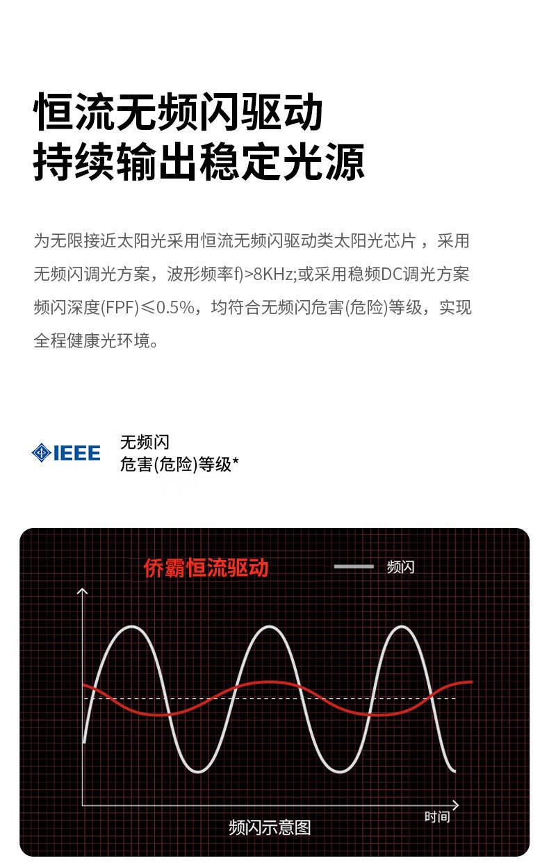 恒流无频闪驱动