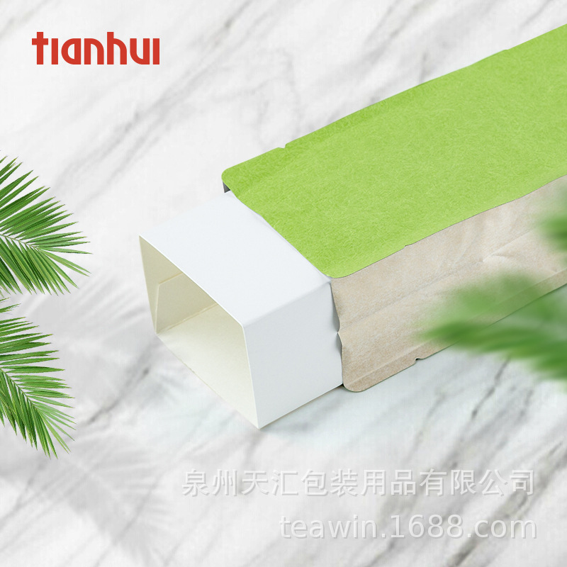 Tianhui bolsa de té de aluminio puro bolsa de sellado térmico bolsa de órgano de té negro Té de roca Té Blanco Bolsa de sellado medio en stock al por mayor