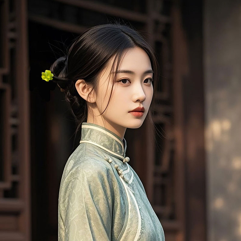 Pinzas de cabello de madera para mujeres nuevos pinzas de estilo chino de alto nivel diarios vestido de caballo de viaje antiguo sándalo bandeja de cabello pinzas de cabello tocado