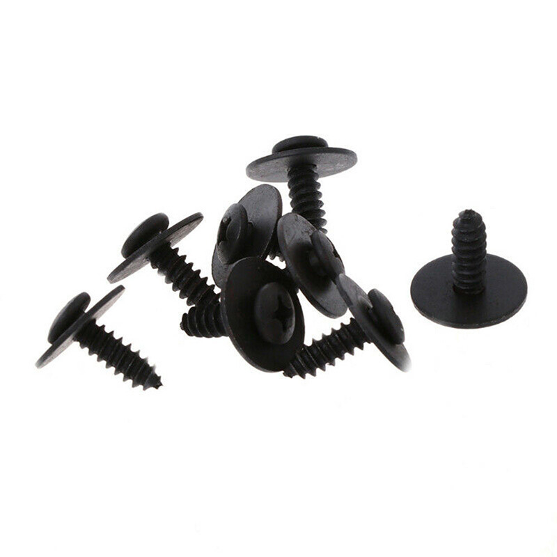 Accesorios del coche hebilla en caja 50 Unids panel de la puerta Fender parachoques nylon clip plástico mezclado