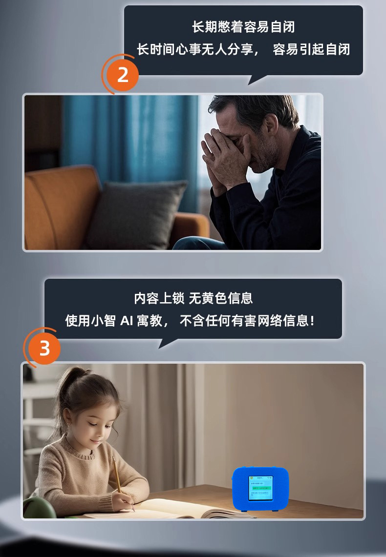 Children's Day Gift on June 1st: DeepSeek Doubao Intelligent Voice Dialogue Desktop Ornament for Xiaozhi AI Chatbot undefined
