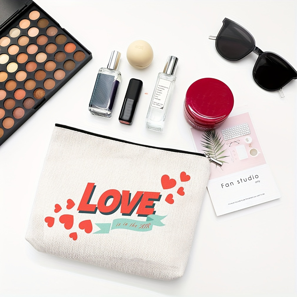 Bolsa de cosméticos simple europea y americana impermeable de algodón y lino bolsa de cremallera bolsa de almacenamiento de joyas cosméticas bolsa de almacenamiento de artículos de tocador bolsa
