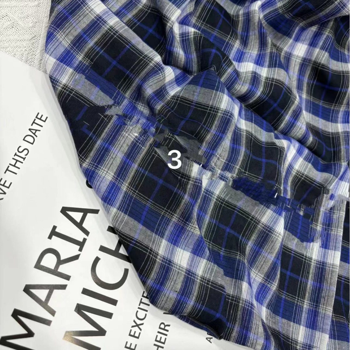 人棉色织大哥男装女装衬衫面料防晒格子童装连衣裙桌布抱枕布料