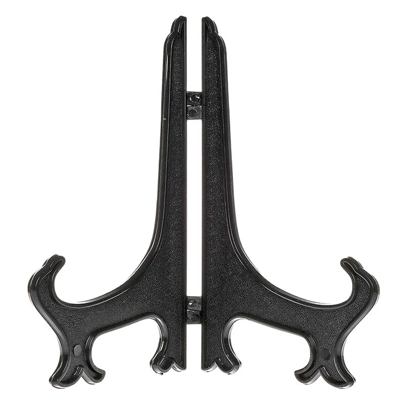 3-12 дюймов фоторамка стойка Черный лоток стойка пластиковый стеллаж складной лоток стойка лоток Кронштейн Лоток