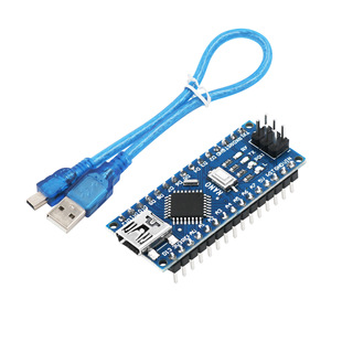 Nano v3.0 CH340 Улучшенная издание ATMEGA328P Модуль одиночная машина с USB -кабелем