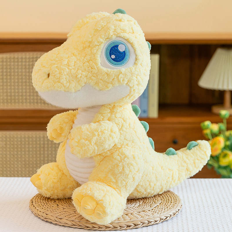ビッグアイドラゴンかわいい恐竜ティラノサウルスぬいぐるみ恐竜かわいい人形クリエイティブボーイギフト新しい人形|undefined