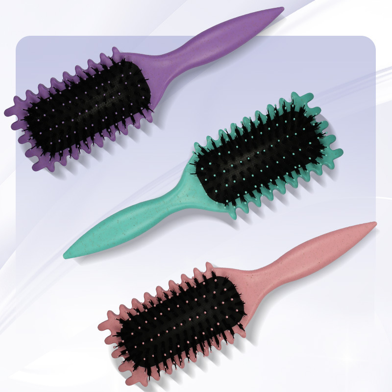 新しいホット販売マッサージエアクッションバウンスコーム猪毛エアバッグ理髪コームスタイリングカーリーヘアビッグウェーブヘアコーム在庫あり|undefined