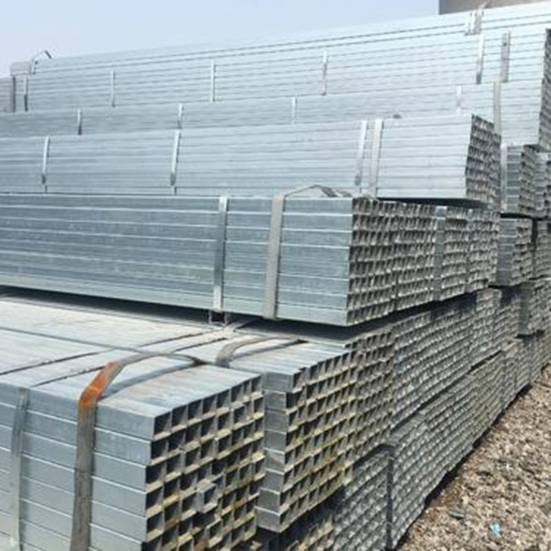 现货批发 热轧方管 大口径镀锌方管 厚壁方通 黑料方管 打砂方管