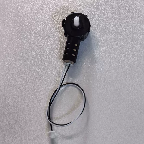 Motor (one black and white wire) + 1 motor base