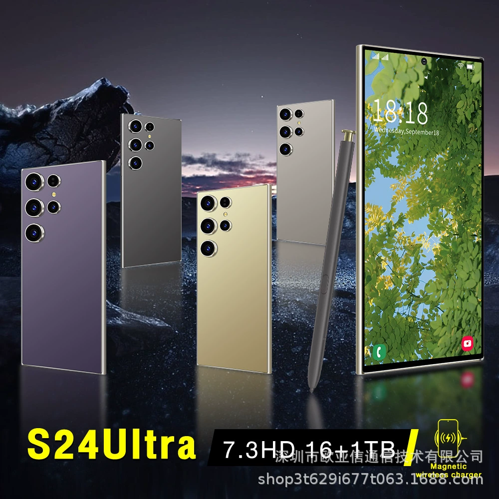 Новый кросс-бордер мобильный телефон S24 Ultra 16+14 сеть Android смартфон с завода (горячая модель)