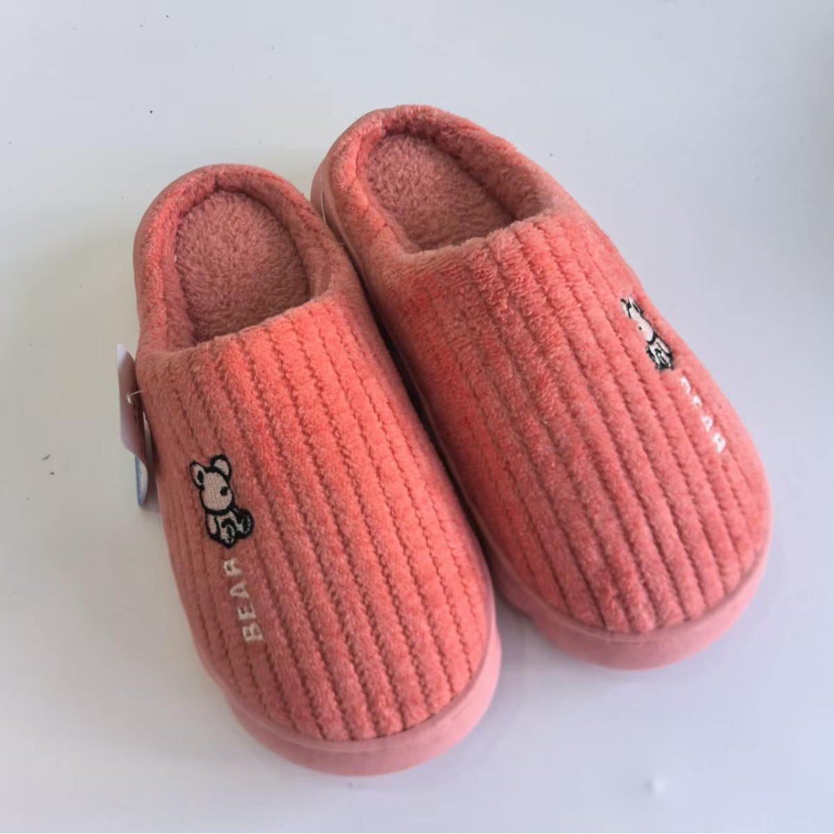 Zapatillas de algodón Cixi damas primavera / otoño / invierno para el hogar antideslizante para parejas para el hogar cálido invierno peluche hombre