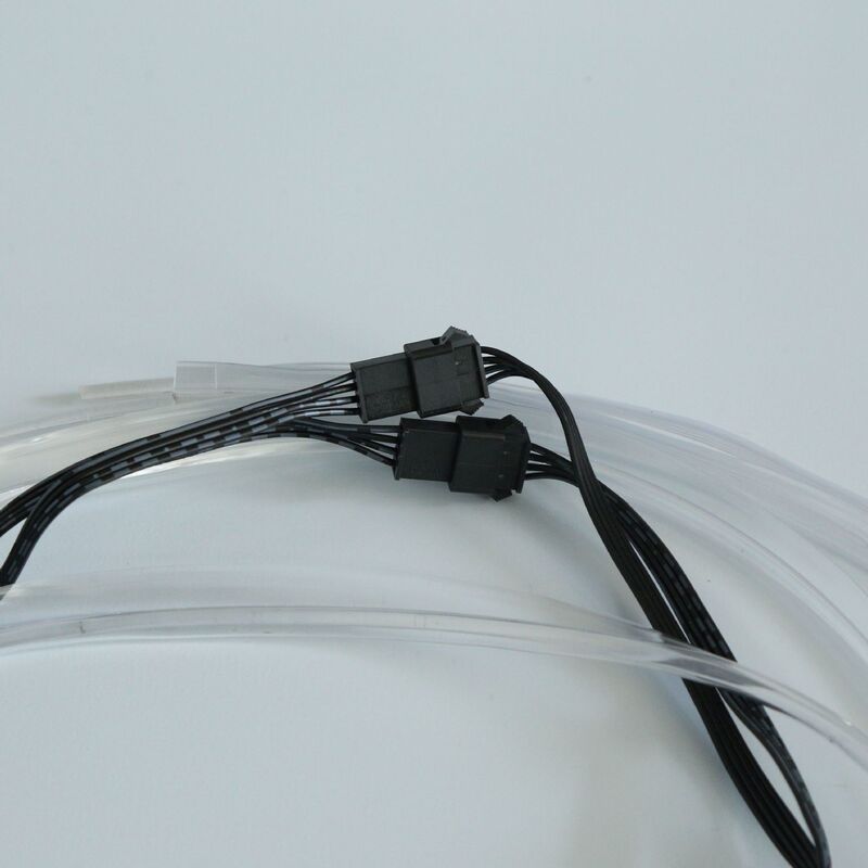 工場直販 2025 ホット販売 e スポーツテーブルと椅子車 USB 雰囲気ライト高輝度光ファイバー導光ランプ RGB クリエイティブ|undefined