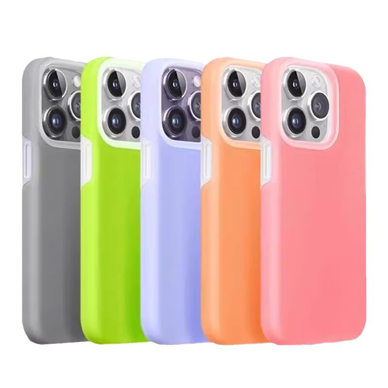 适用苹果16promax液态硅胶手机壳果冻iPhone15简约纯色全包14护套|undefined
