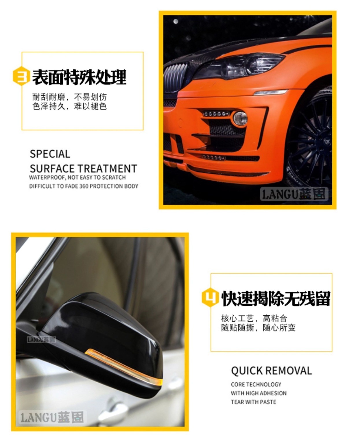Car Film Interior Central Control Body Color Changing Film Motorcycle Electric Vehicle Bright Matte Furniture Sticker Car Film