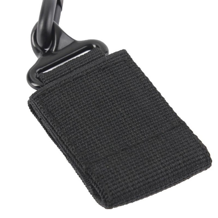 Amazon al aire libre CS equipo multifuncional reforzado misión táctica cordón anti-Pérdida perdida cuerda militar ventilador primavera cordón