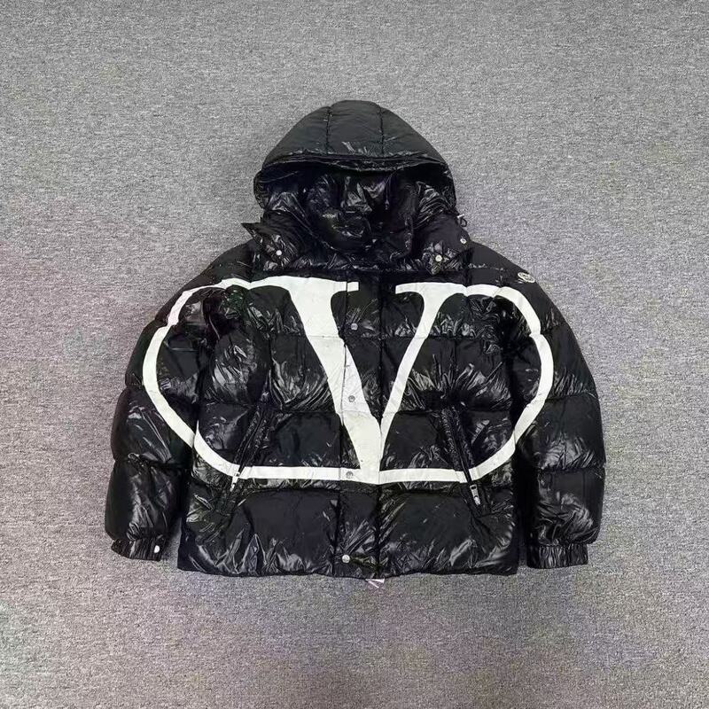 Winter New Vale Collaboration Mengjia Cotton-Padded Thickened Sports Warm Puffer Jacket Loose Unisex Trendy Brand