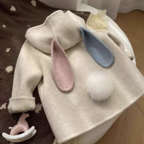 Two-color coat