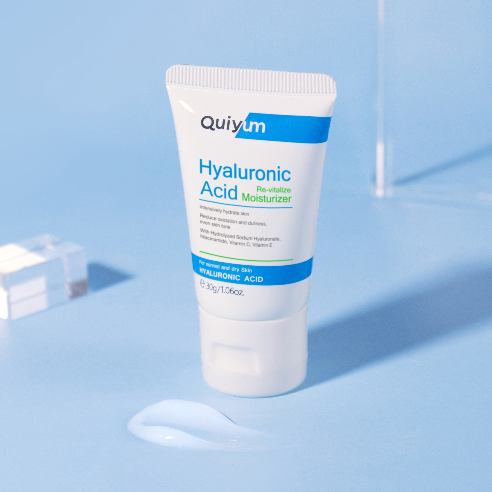 Cross-border new product quiyum hyaluronic acid Scrub 50g for cleansing facial skin, manufacturer in stock, one-piece consignment undefined