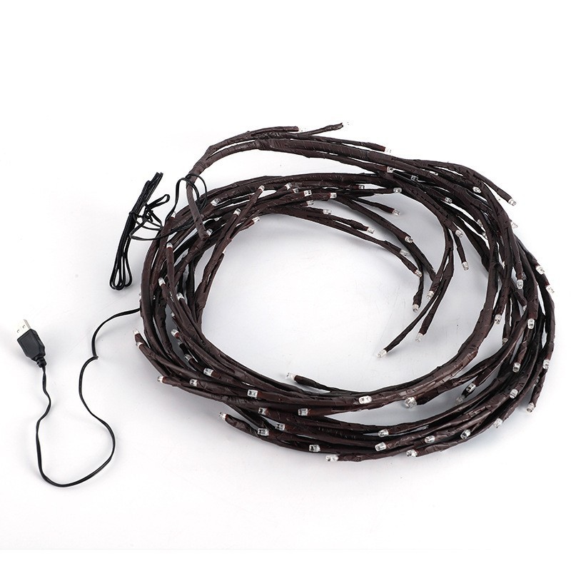 Nueva lámpara de árbol de caña LED lámpara de rama de fiesta decoración de boda lámpara de modelado pared decoración lámpara de color al por mayor