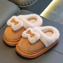 儿童棉拖鞋冬季男童可爱卡通女童室内防滑保暖中大童居家棉拖鞋