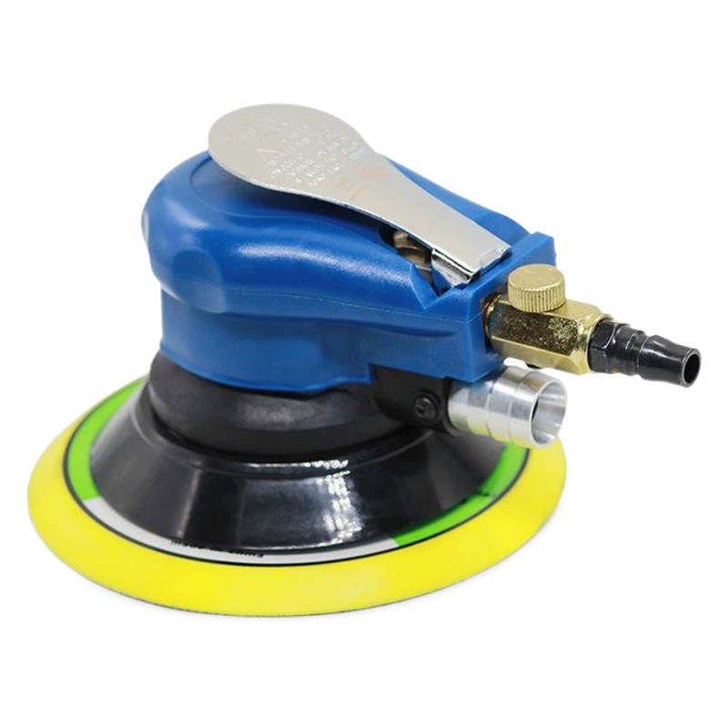 Пневматическая шлифовальная машина 6inch (150 мм) для сухой шлифовки, полировки и нанесения воска, с функцией вакуумирования