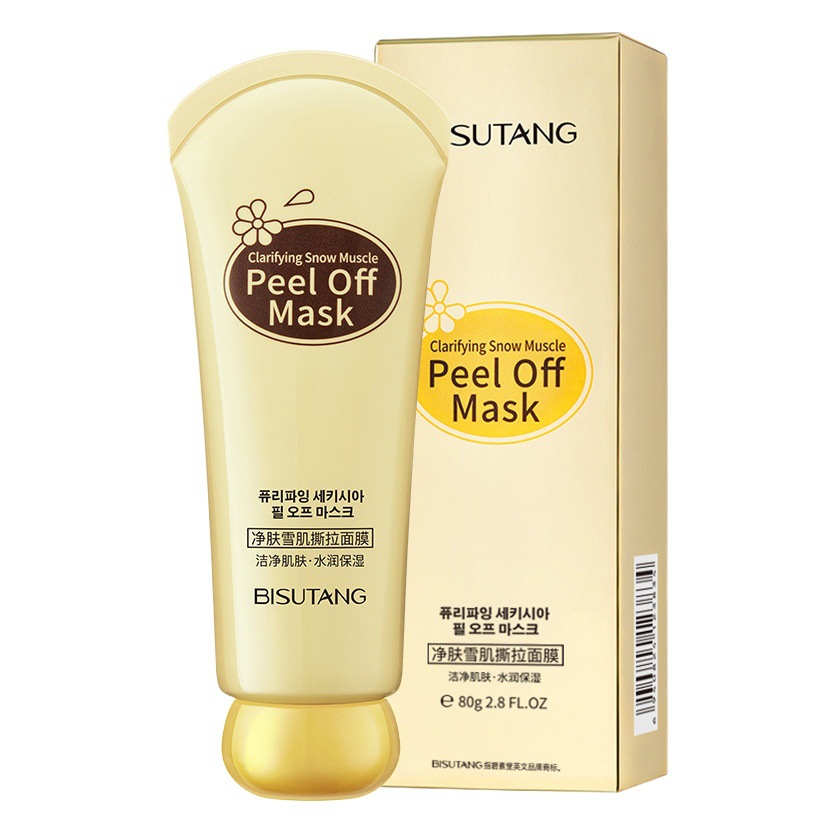 Bisutang Six Peptide Anti-Wrinkle Peel-Off Mask to Remove Blackheads, Closed Acne, Clean Pores Mud Mask Spot Wholesale