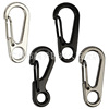 Tip 8 classic spring hanging buckle wild camps with small tools quickly hanging mountain buckle keychain S -type buckle metal buckle