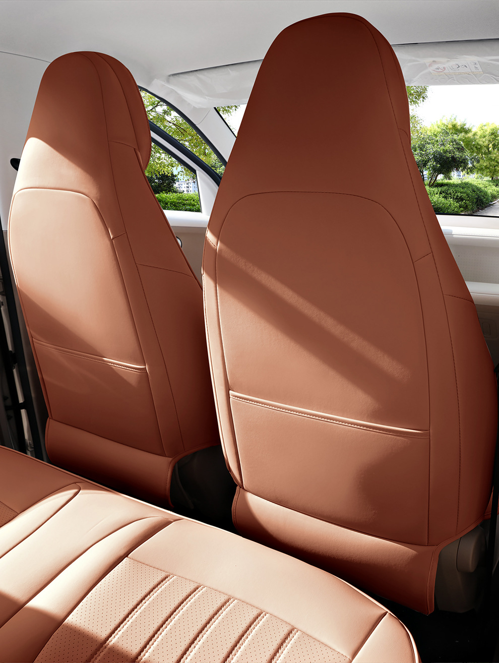 26 models of fifth-generation Wuling Hongguang Mini EV four-door version leather car seat covers, all-season seat covers and cushions