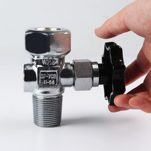 QF-7D2氧气瓶阀管路出口向上G5/8内螺纹阀门密封气阀高密封性