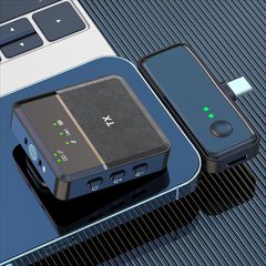 New SX31 three-in-one wireless lavalier square microphone short video live broadcast recording noise reduction microphone