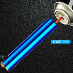 50支金屬圓柱砂輪打火機個性滑輪可充氣一次性火機批發一件代發