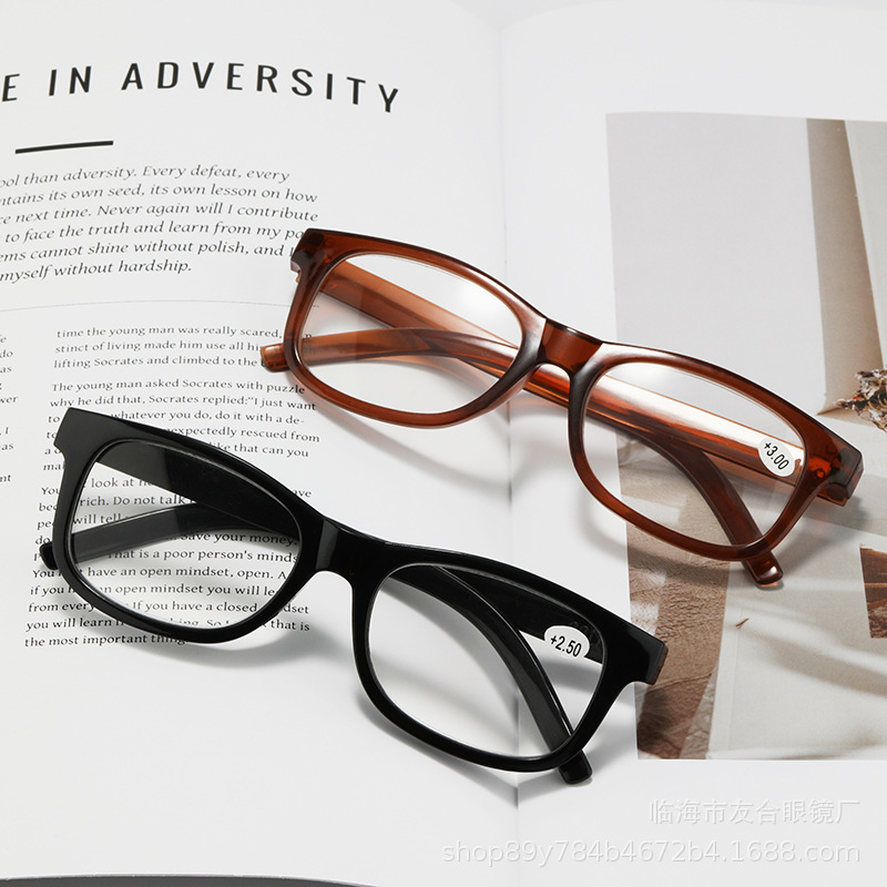 Presbyopic Glasses for Men and Women New Fashion High-Definition Resin Ultra-Light Factory Direct Sales Non-Anti-Blue Light Reading Glasses for the Elderly Presbyopic Glasses for Men and Women New Fashion High-Definition Resin Ultra-Light Factory Direct Sales Non-Anti-Blue Light Reading Glasses for the Elderly