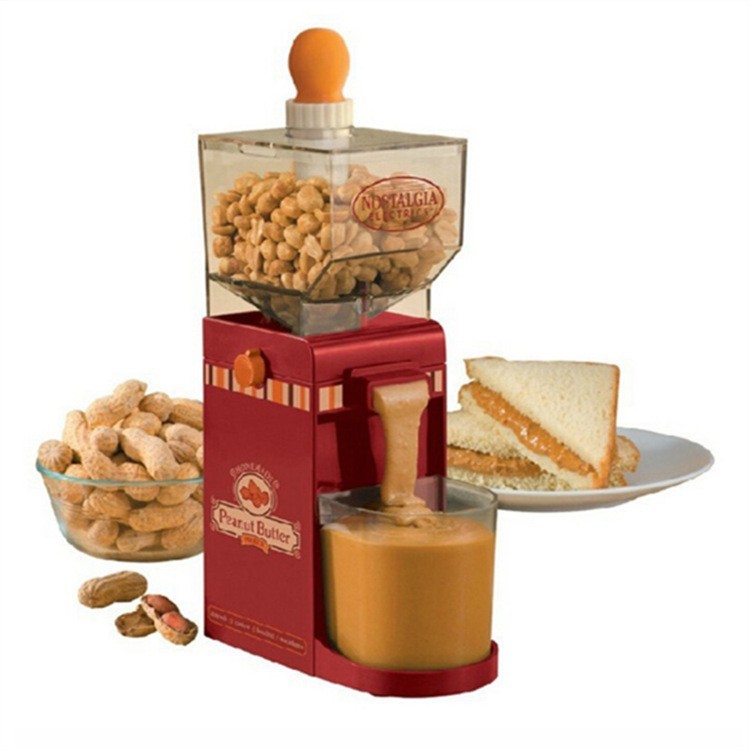 Cross-Border Household Small Electric Peanut Butter Fully Automatic Homemade Peanut Cooking Grinder Grinder Cooking Machine