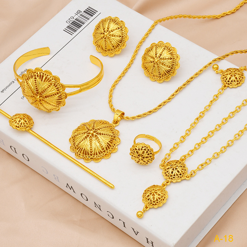 Jewelry, set, 6 pieces